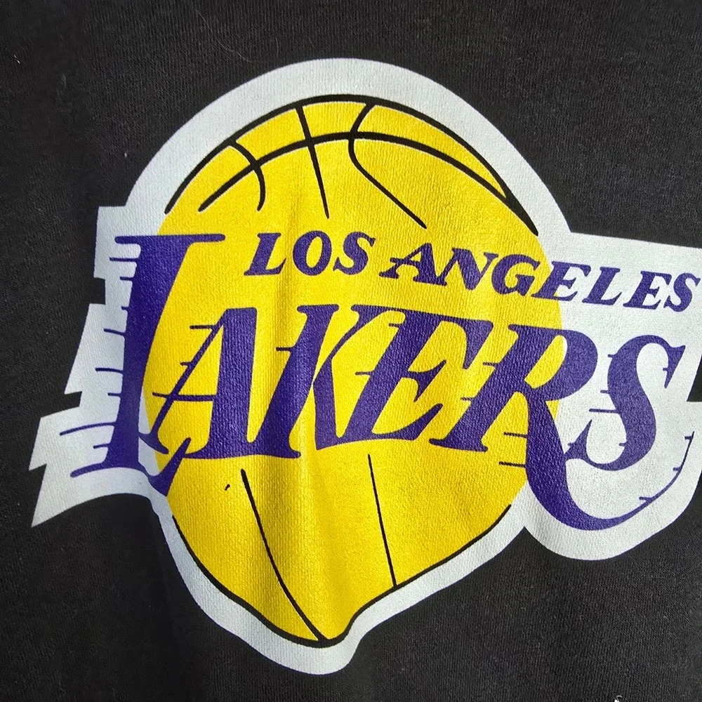 Fanatics LeBron James Lakers‎ Hoodie XL Black Cotton NBA Basketball Streetwear